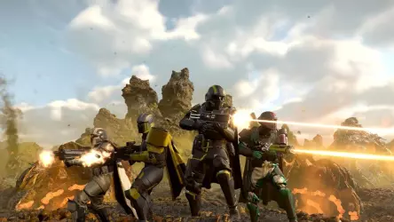 Глава Arrowhead: Кроссовер Helldivers 2 с Fortnite пока не в приоритете, но кто знает, может однажды. FN классный и довольно крупный